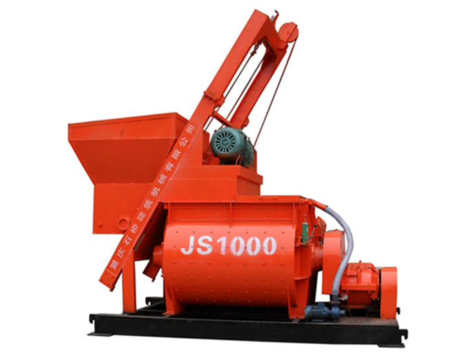 普洱JS1000EA双卧轴强制搅拌机